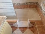 Vous pouvez féliciter votre technicien pour l'installation de ma porte de baignoire