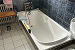 Ravie de l'aménagement de la salle de bain